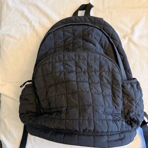 GAP Quilted Charcoal Backpack